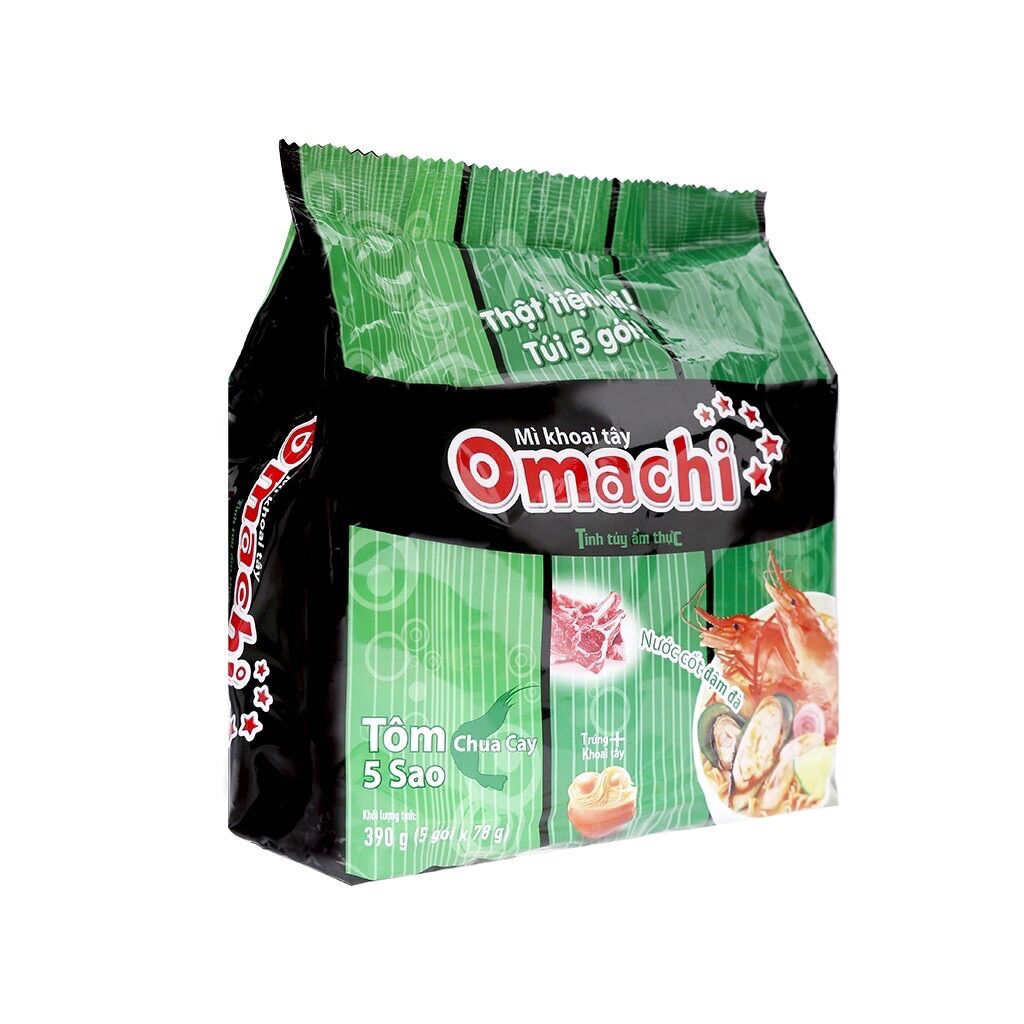 [HCM]Thùng 30 gói mì omachi tôm chua cay 78g