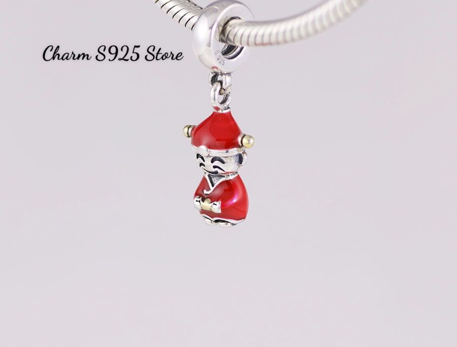 CHARM PAN ALE TREO THẦN TÀI MAY MẮN BẠC S925