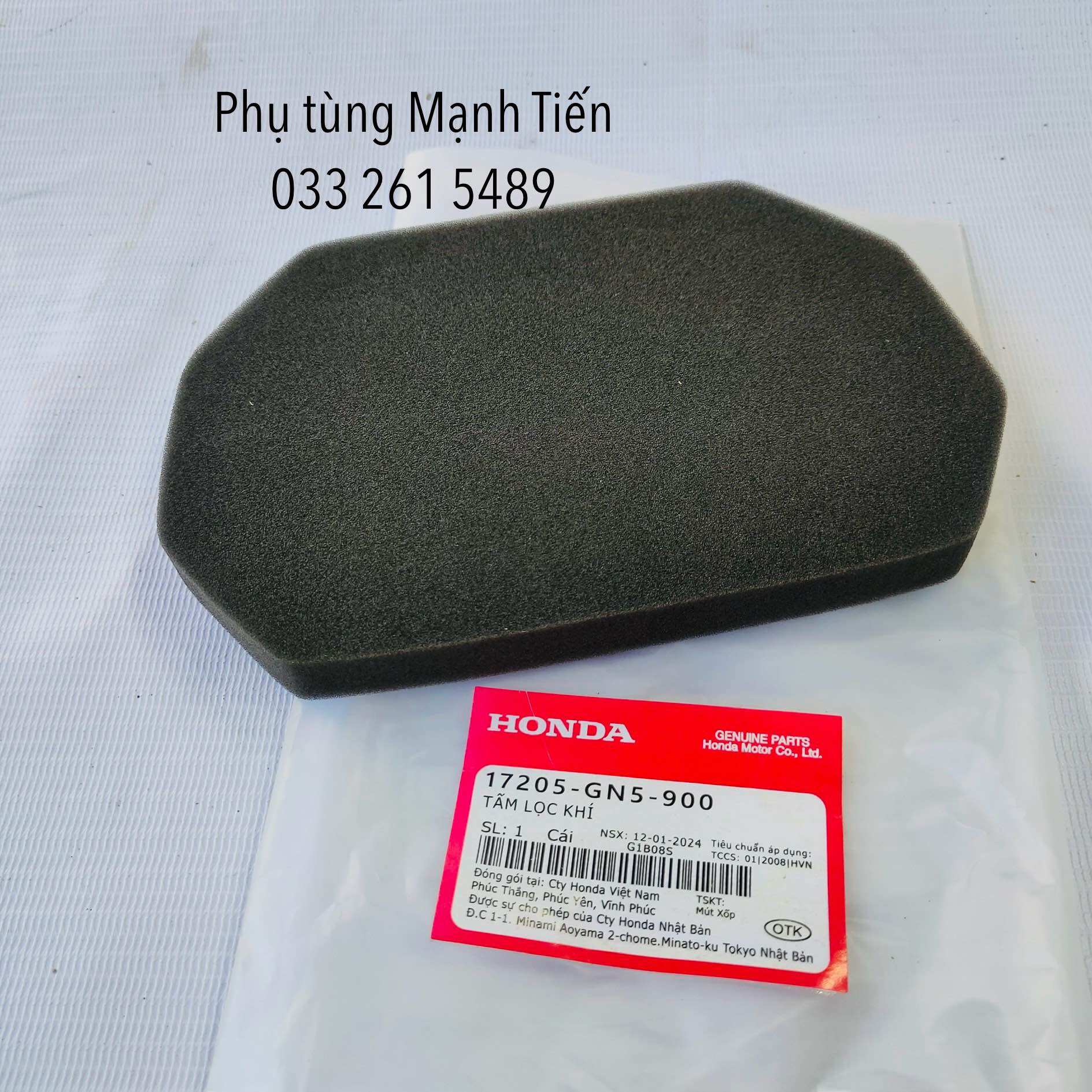 Tấm lọc gió wave anpha Honda Việt Nam