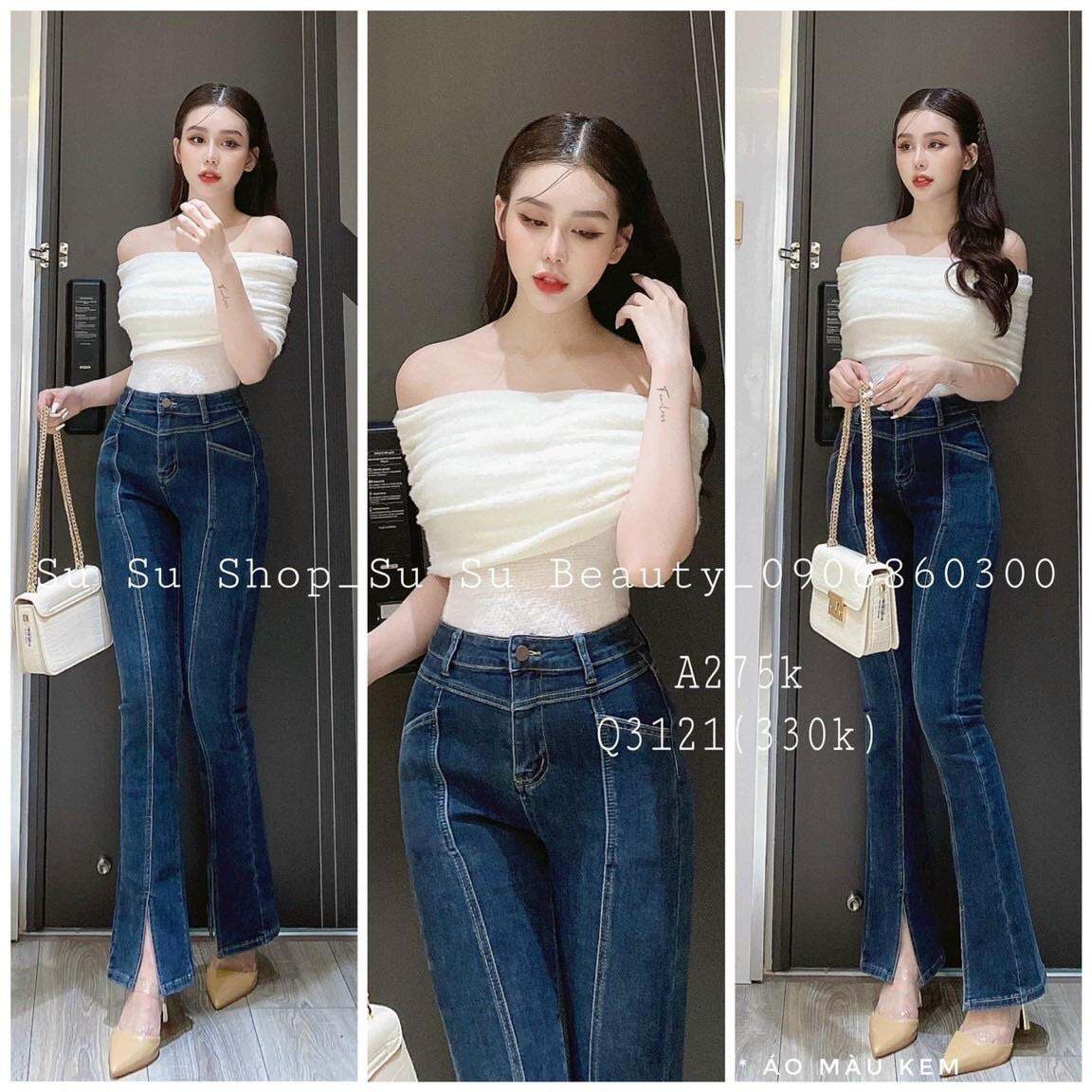 ÁO BẸC VAI TAY NGẮN, áo trễ vai, áo kiểu, áo thời trang, PHỤNG HOÀNG 🎉