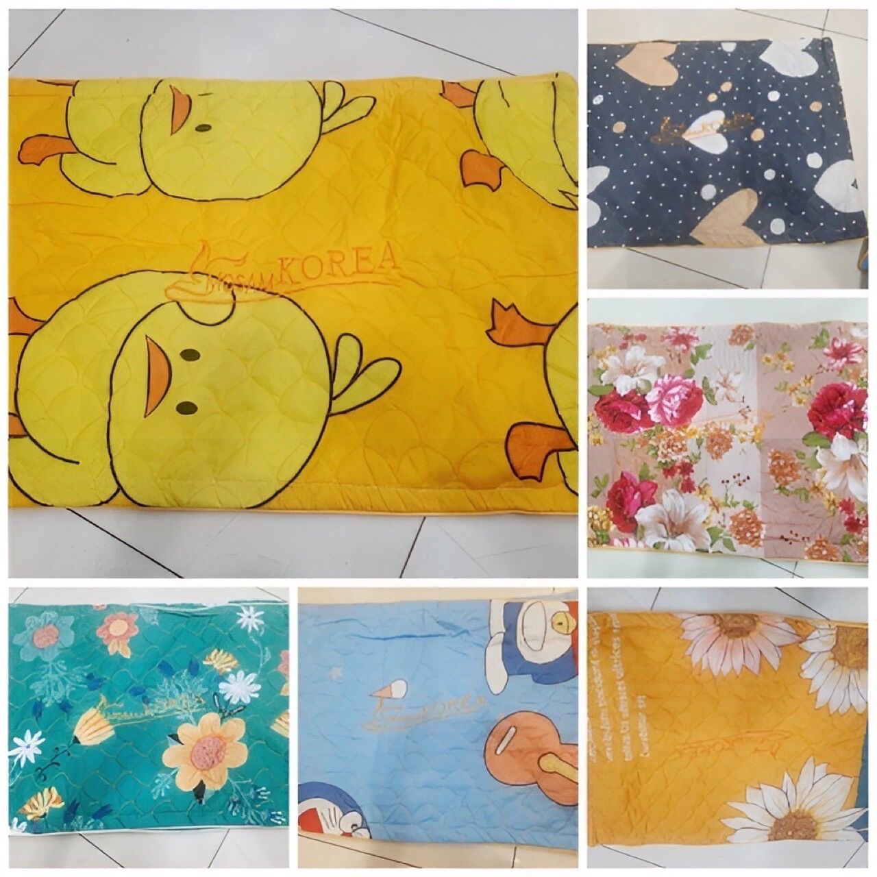 Áo gối thiêu chần gòn đủ size