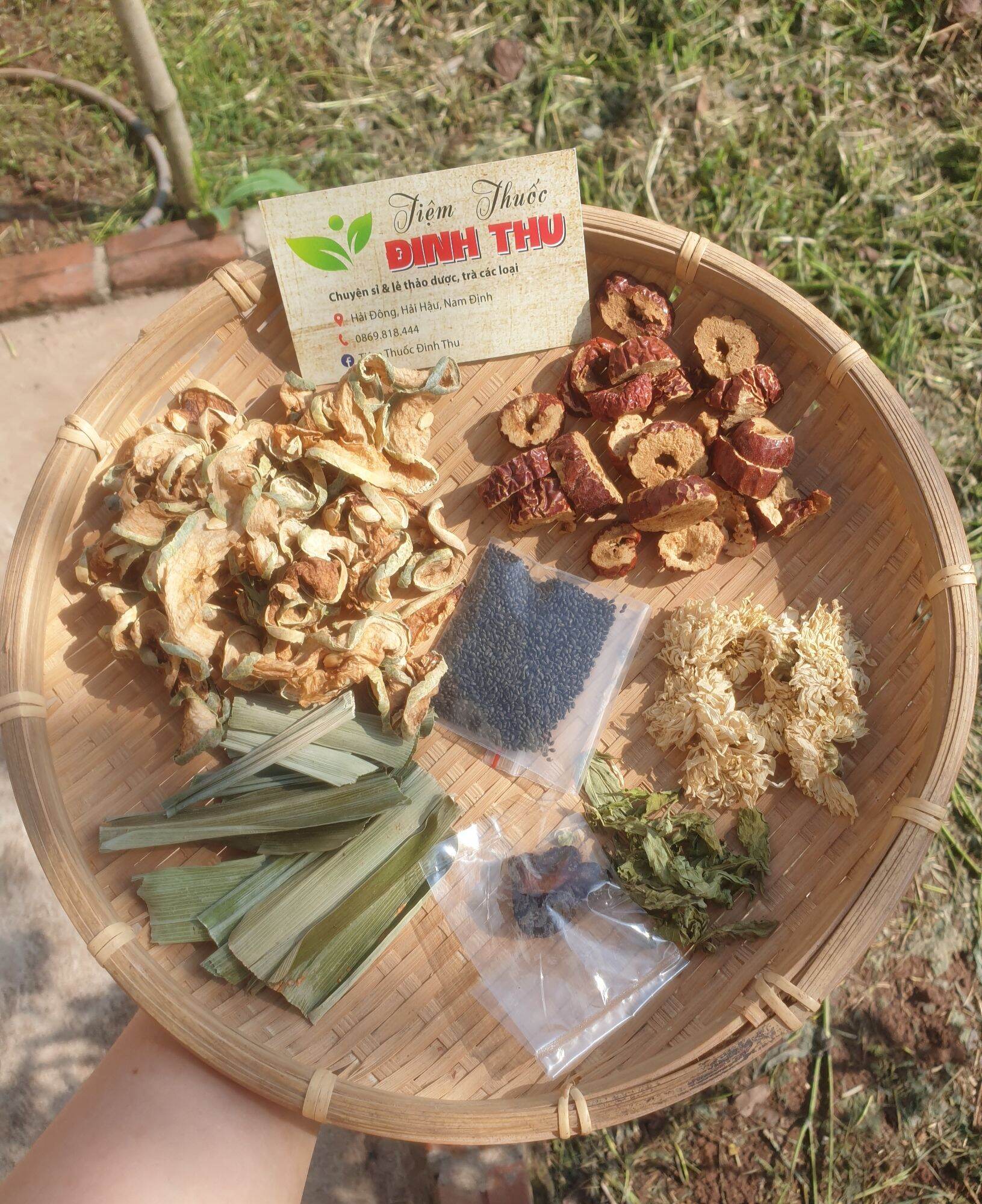 Trà Sâm Bí Đao Thanh Nhiệt Tiêu Đờm (Bí Đao Phấn Trắng)