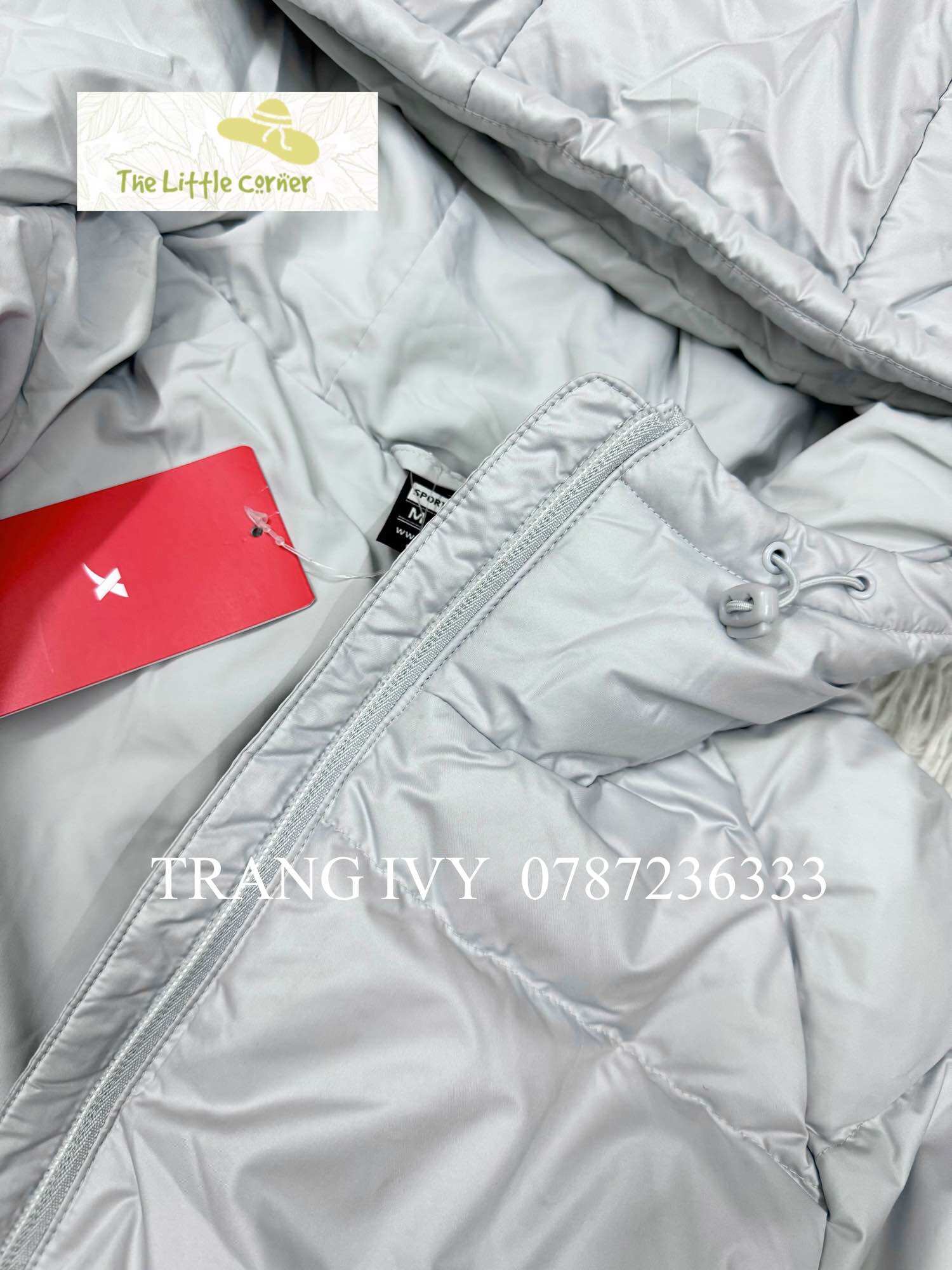 Áo phao lông vũ nữ Xtep