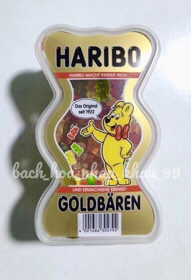 Kẹo dẻo haribo goldbears 450gr - đức