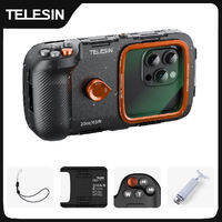 TELESIN | Ốp Điện Thoại Chống Nước Đa Năng TELESIN Kèm Tay Cầm Chụp Ảnh Và Điều Khiển Từ Xa Bluetooth Hỗ Trợ Chụp Ảnh
