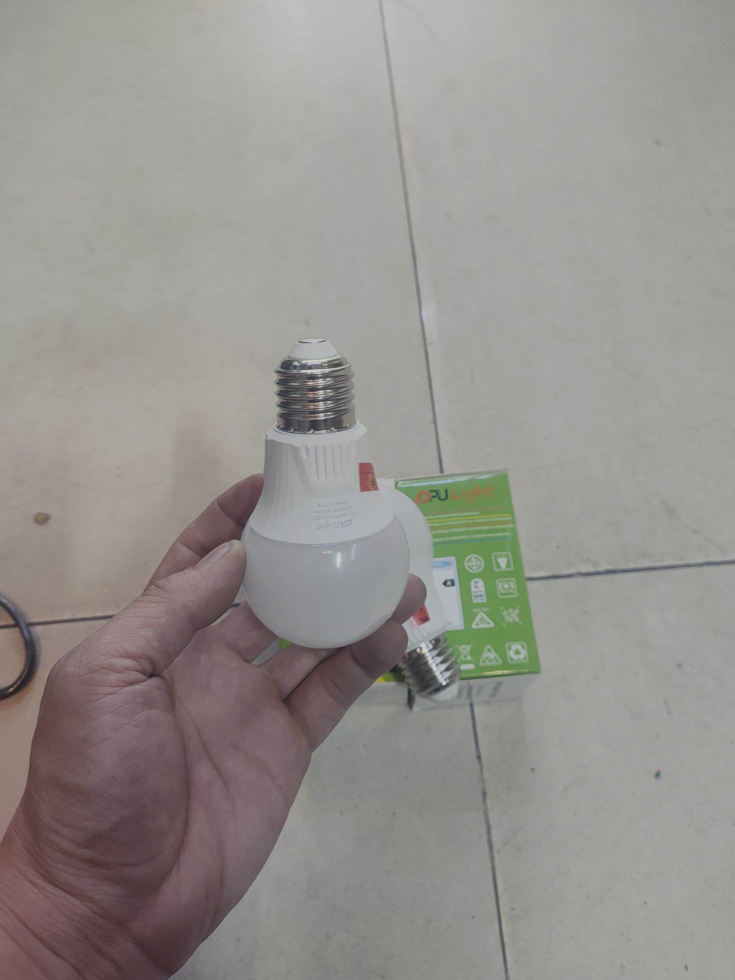 Bóng led búp 9w trung tính