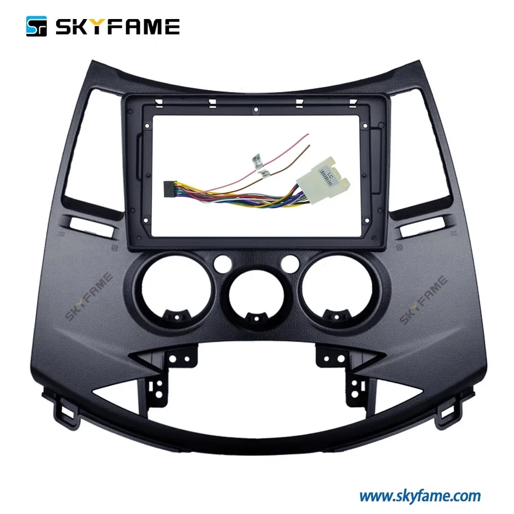Mặt dưỡng 9inch kèm giắc zin xe mitsubishi grandis