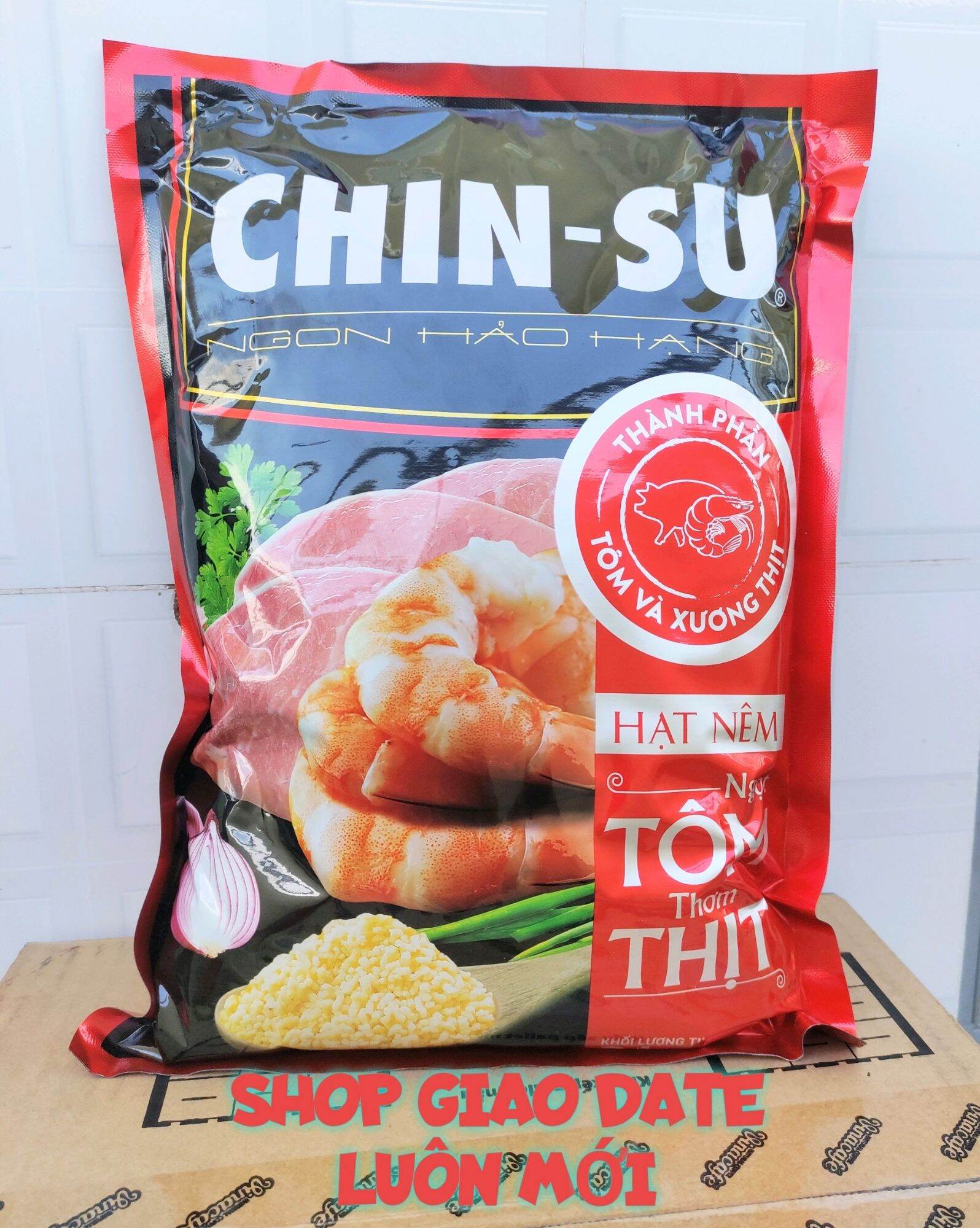 Hạt Nêm Chinsu 1,8Kg Ngọt Tôm Thơm Thịt ( DATE MỚI)