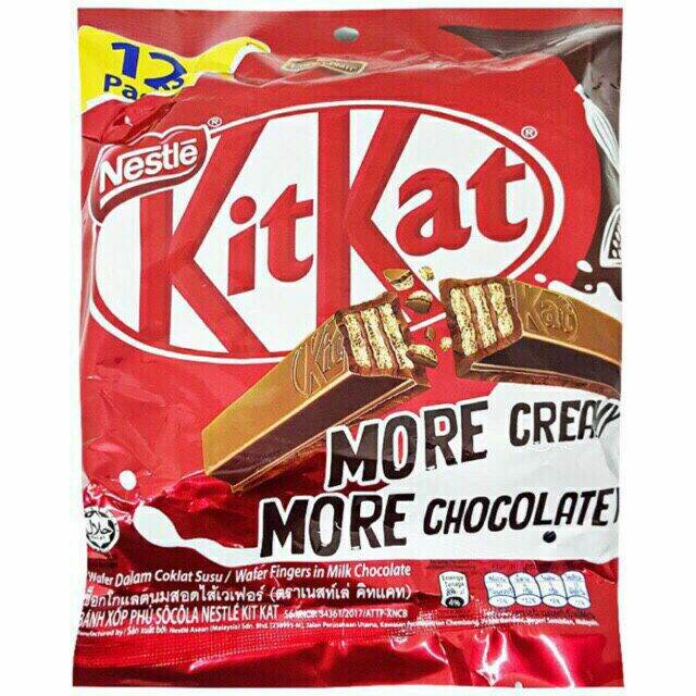 Kit kat gói 12 thanh socola 2f