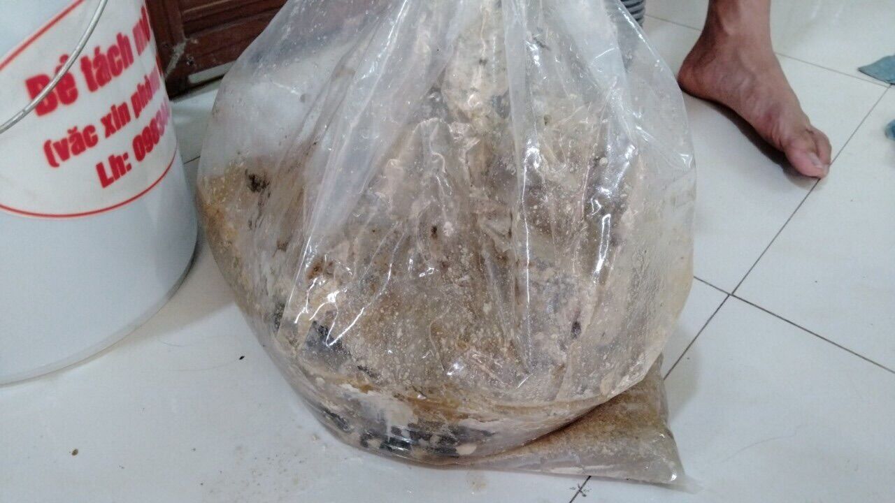Bể tách mỡ bộ 3 túi (ỐNG DÀI)