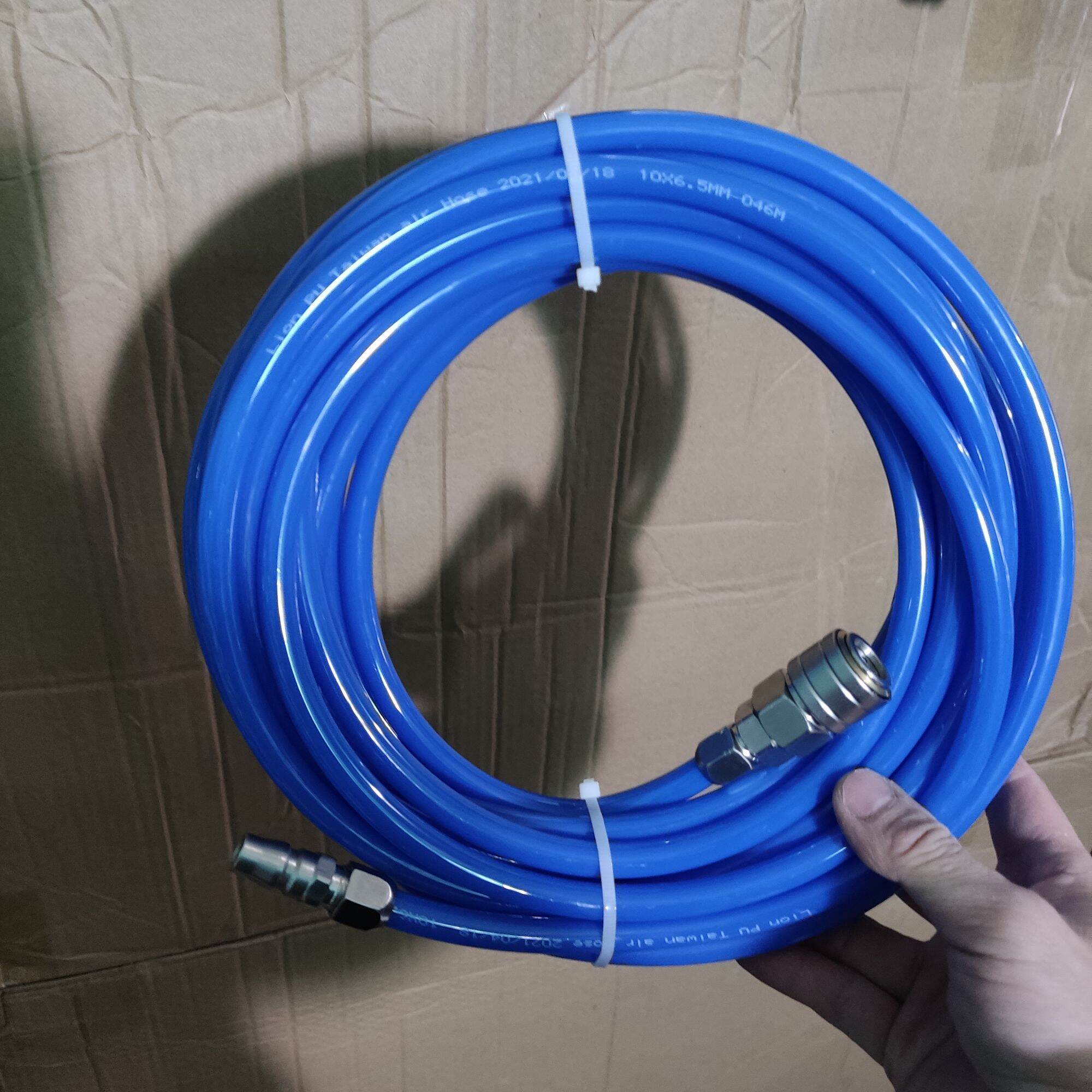 Combo 10 mét ống hơi cỡ ống 6.5*10 tốt và khớp nối nhật