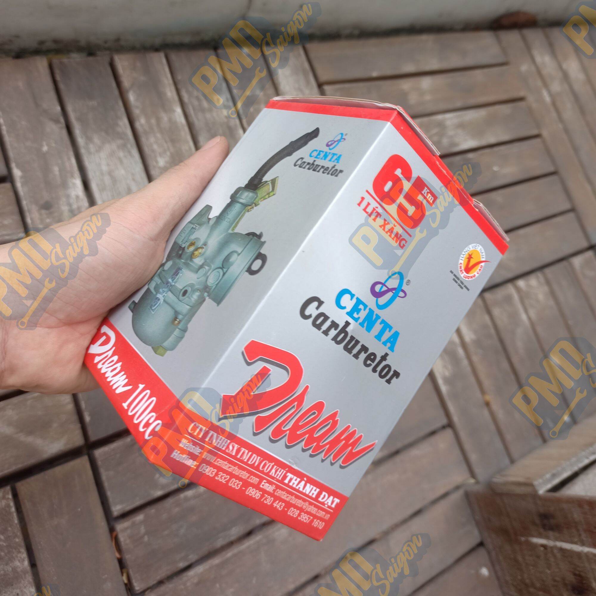 Bình xăng con dream 100, chế dream 100 hiệu Centa