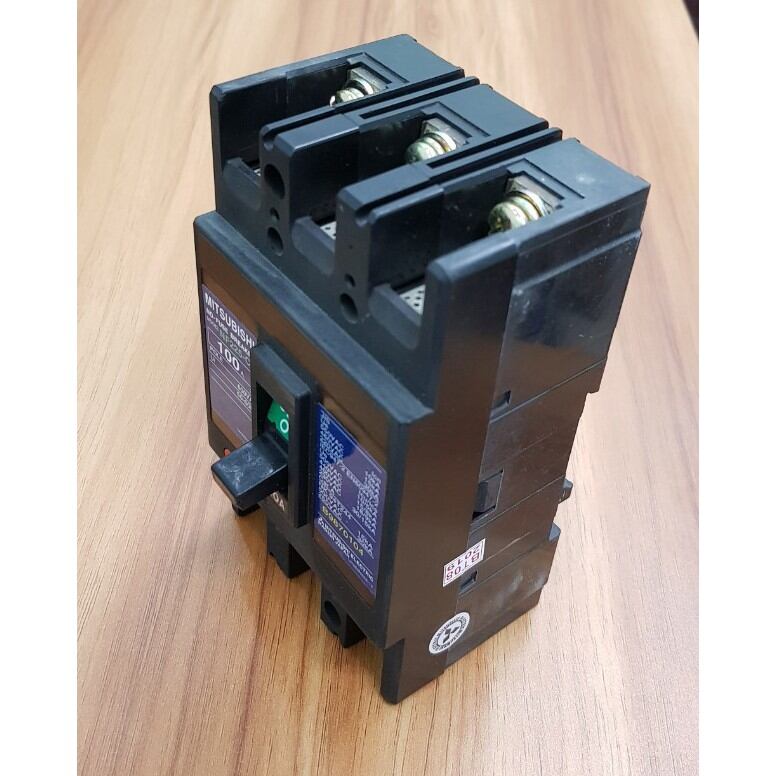 Aptomat Mitsubishi 3 pha 100a CB hàng nội địa nhật