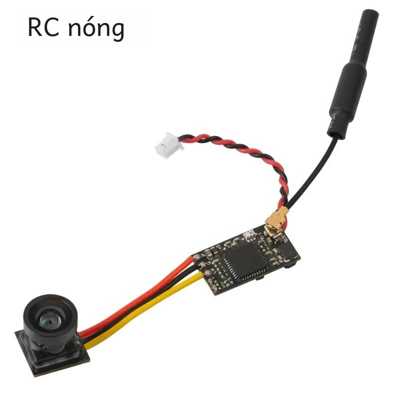 RC Micro Camera FPV AIO 5.8GHz 25MW 40CH 800TVL LST-S4 + Bộ Phát Có OSD Cho Racing Drone Thân Kim Lo