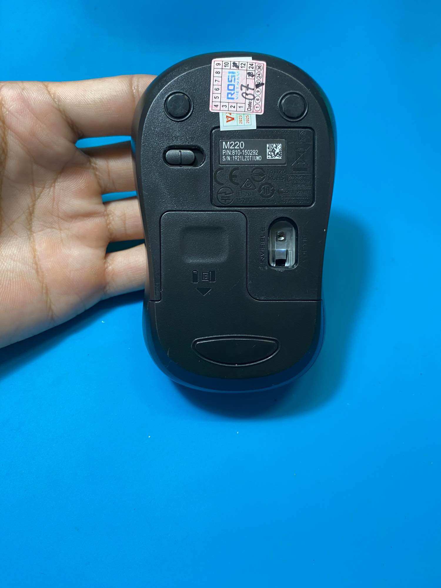 Chuột Không dây Logitech Silent M220