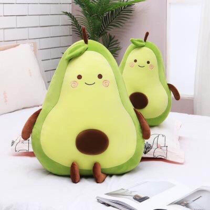 Gấu Bông Trái Bơ Tròn ,bơ nhí Cho Bé Xinh CuTe, Bơ tròn Mềm Mịn dễ thương