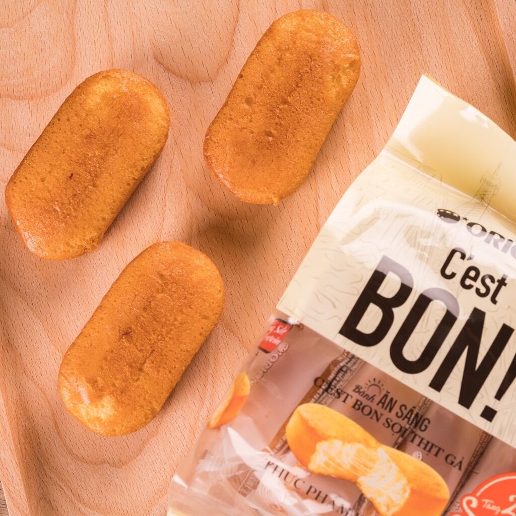 COMBO 5 CÁI BÁNH BON C’EST SỢI THỊT GÀ