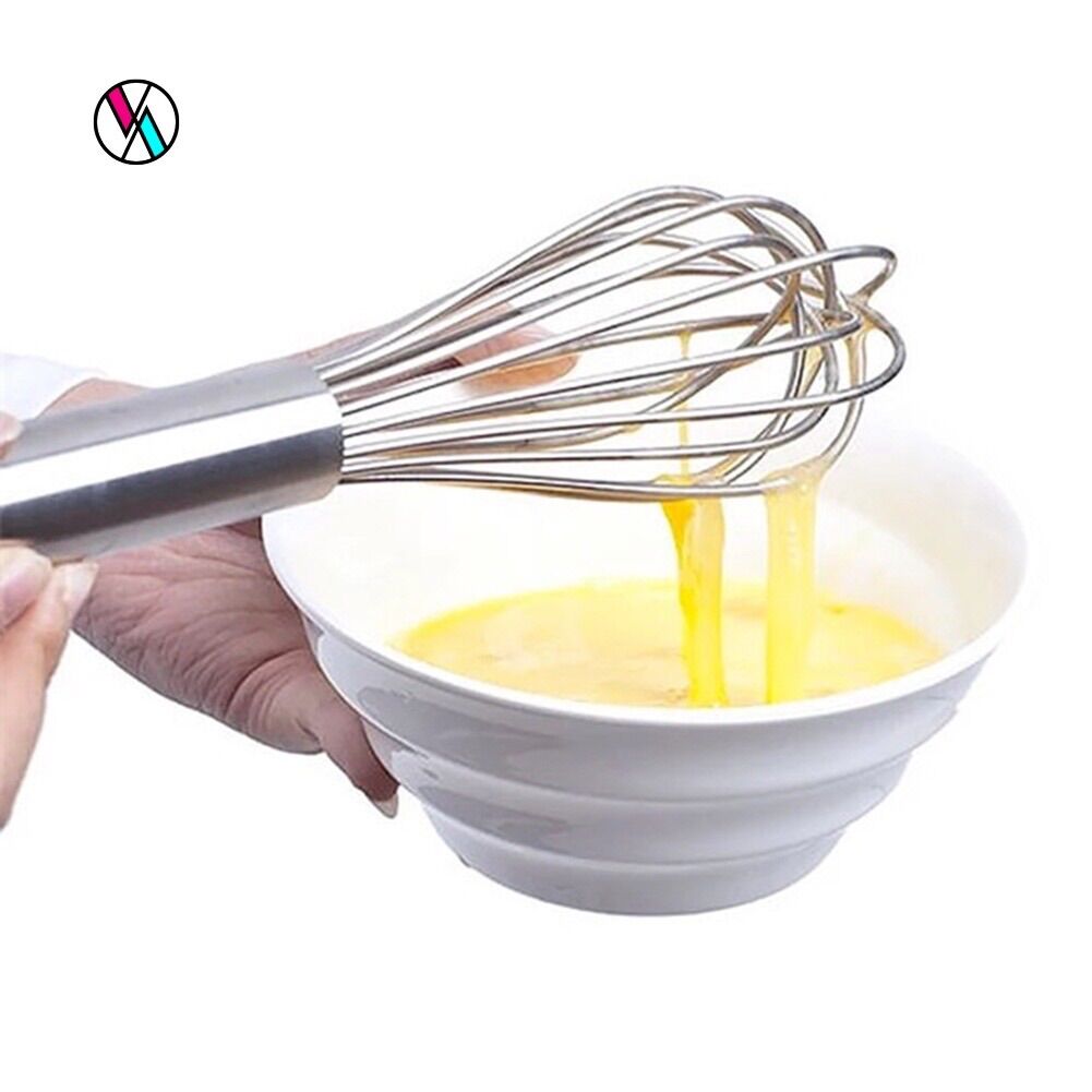 Cây đánh trứng inox 30cm