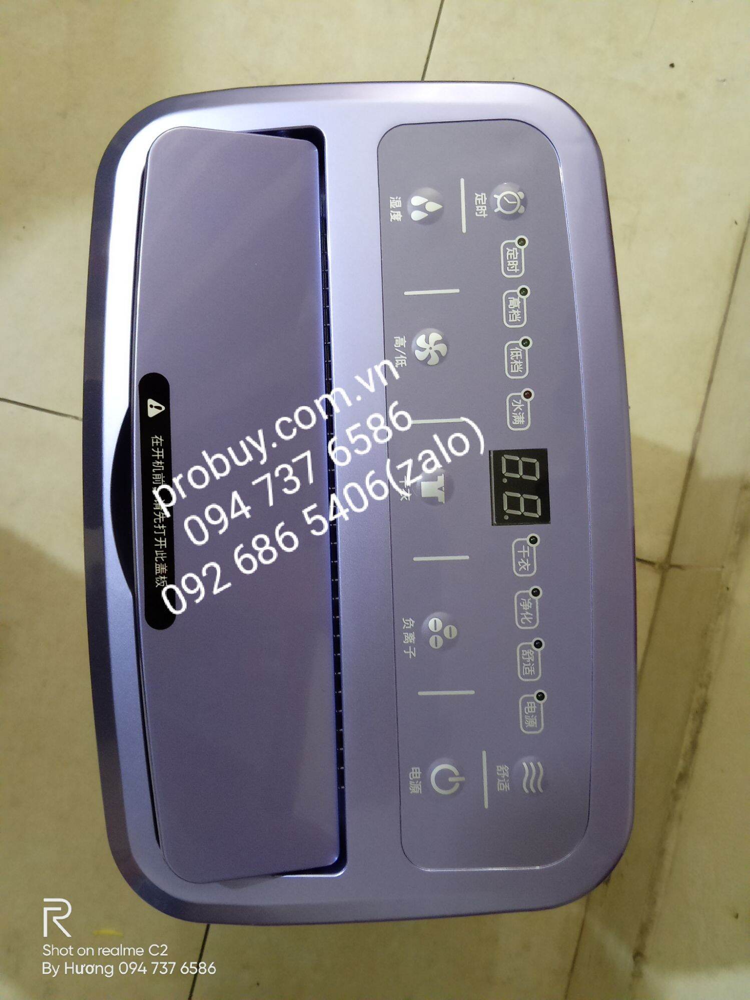 Máy hút ẩm gia đình Dorosin ER-612 (ib giá tốt)