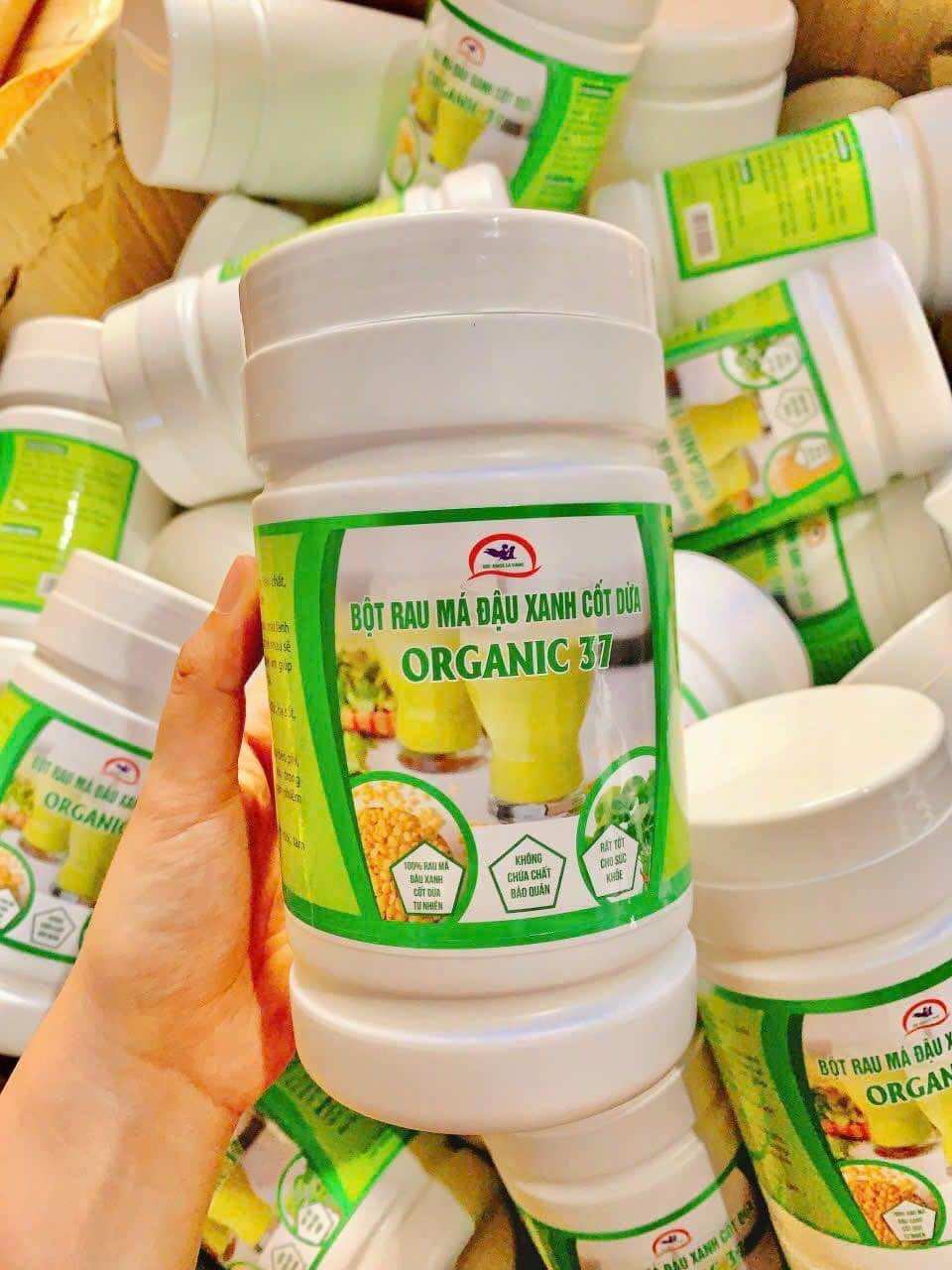 Bột rau má đậu xanh cốt dừa 500G