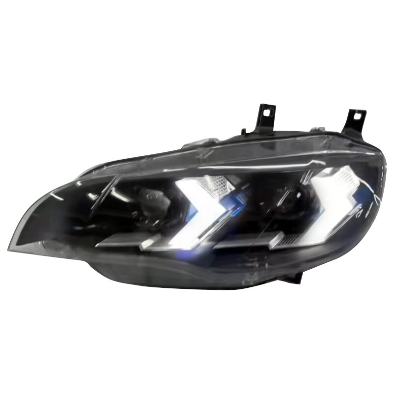 Bộ Đèn Pha LED Cải Tiến Kính Laser Đèn Chạy Ban Ngày Và Đèn Xi Nhan cho E71 08-14 BMW X6