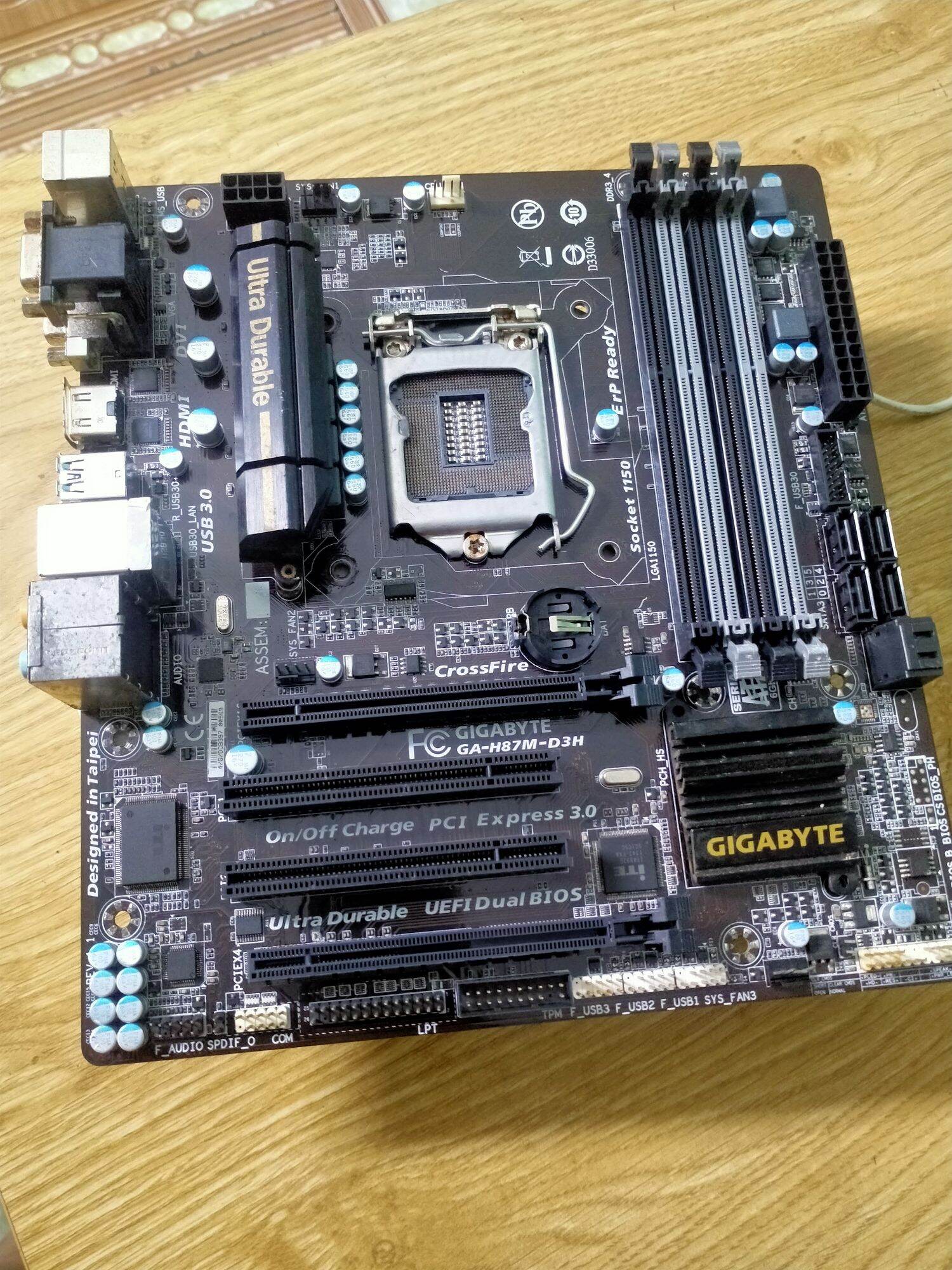 mainboard gigabyte z97M -d3h và b85 + h87 m -d3h (4khe)
