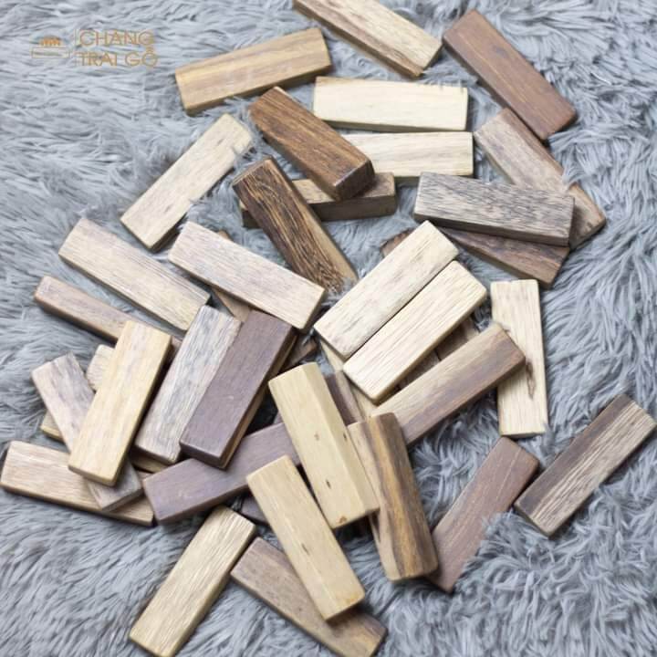 Thanh gỗ domino - bộ 45 thanh