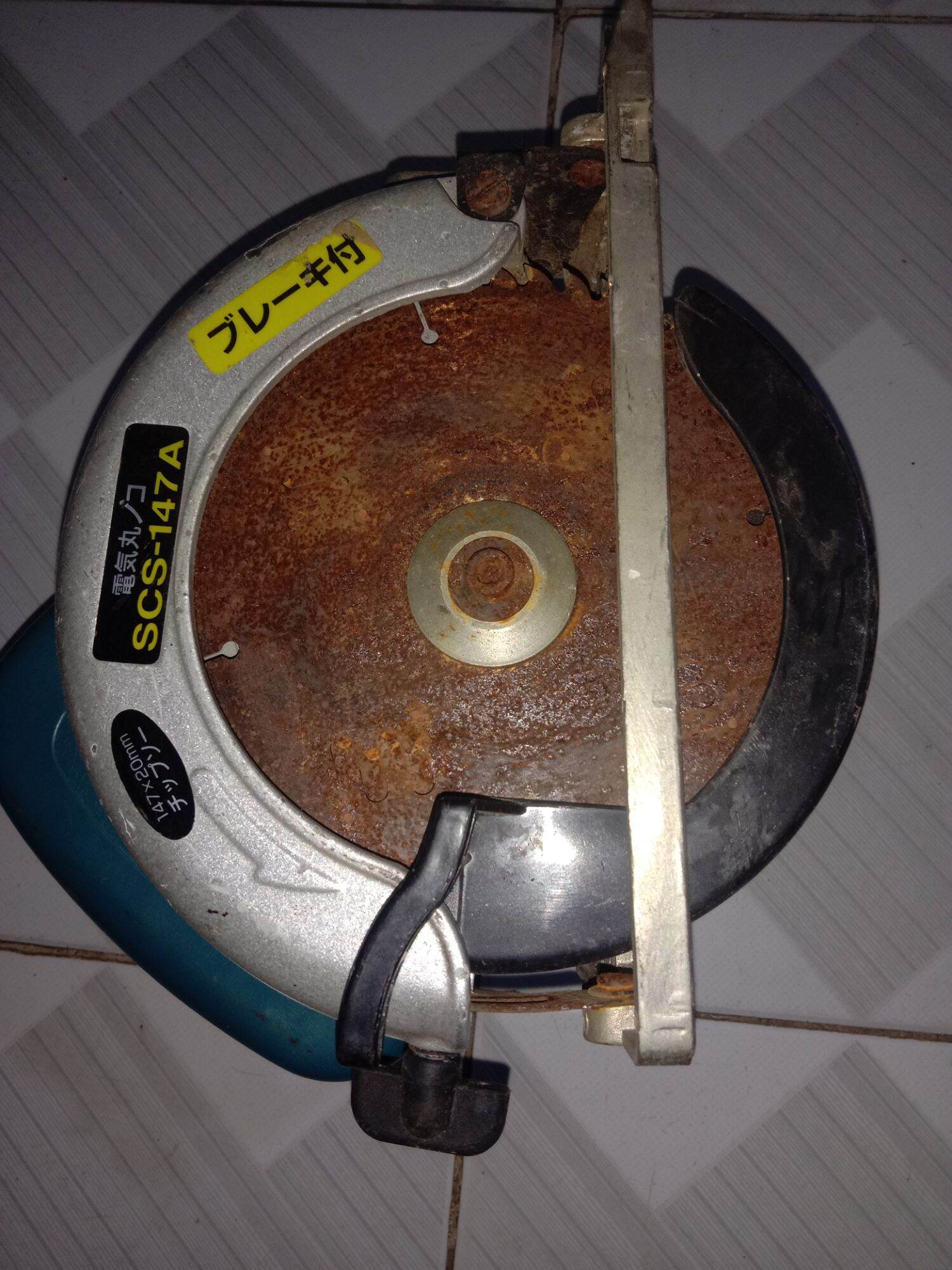 cưa gỗ hàng bãi nhật shinko điện 100v