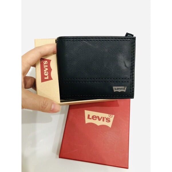 Ví Da Nam LEVI'S Slim Bifold (Hàng chuẩn Mỹ) - MixASale