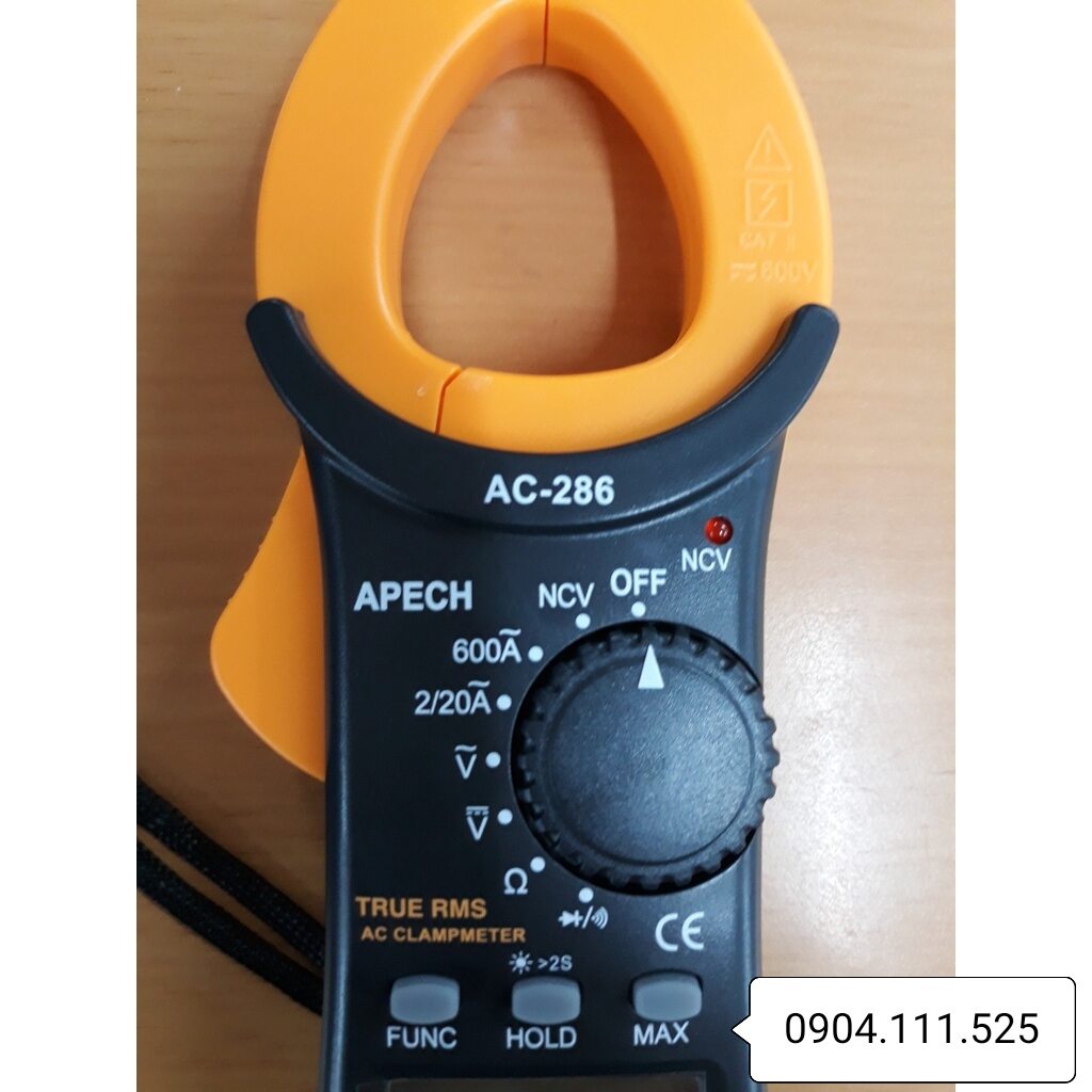 [HCM]Ampe kìm số điện tử APECH AC-286
