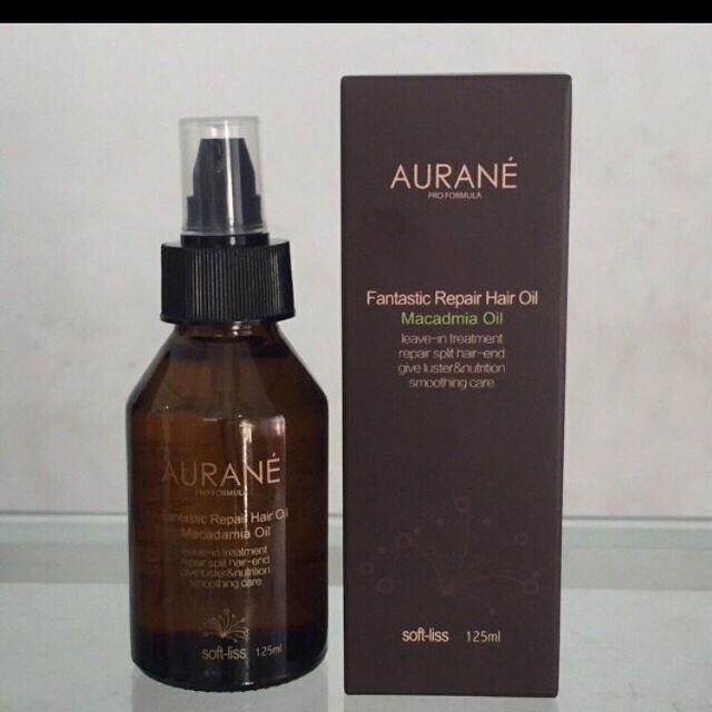 Tinh Dầu Dưỡng Tóc AURANE Softliss Chai Tròn 125ml