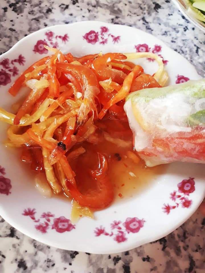 Mắm tép trộn đu đủ 500g