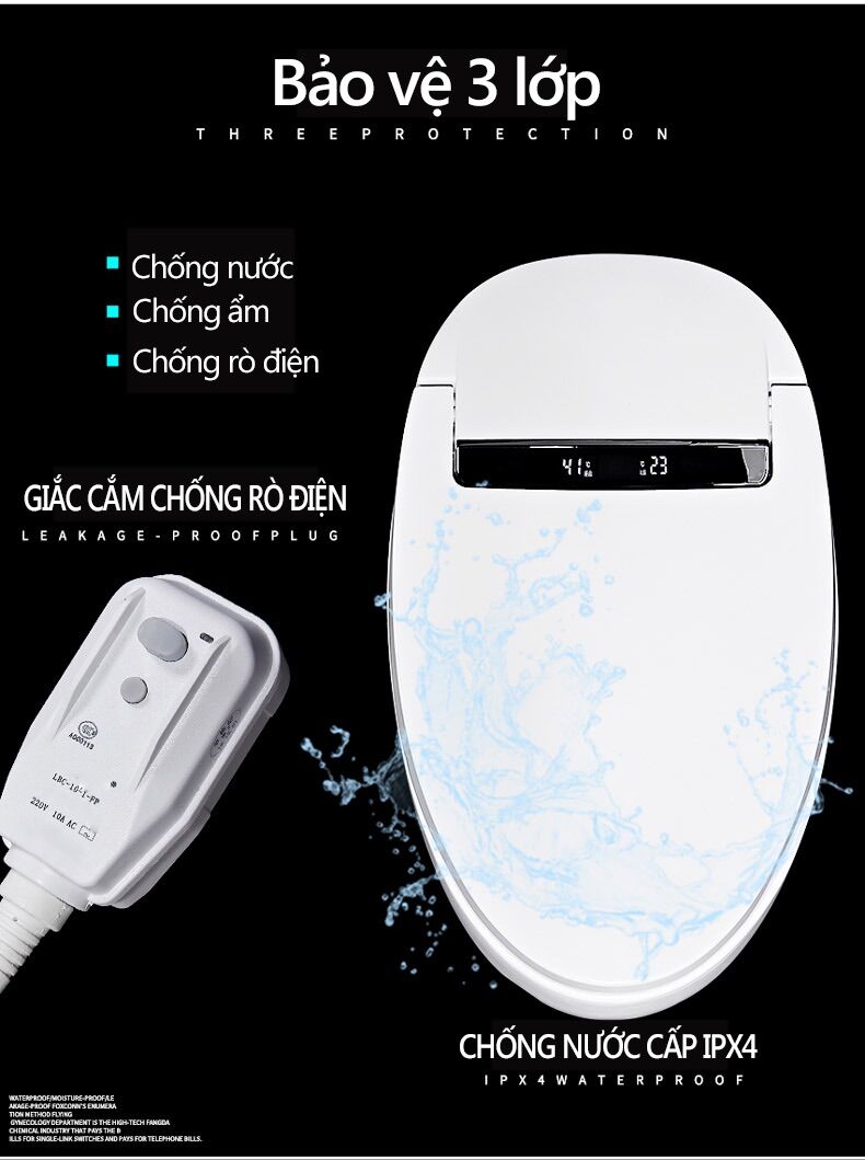 Bồn cầu thông minh nhập khẩu