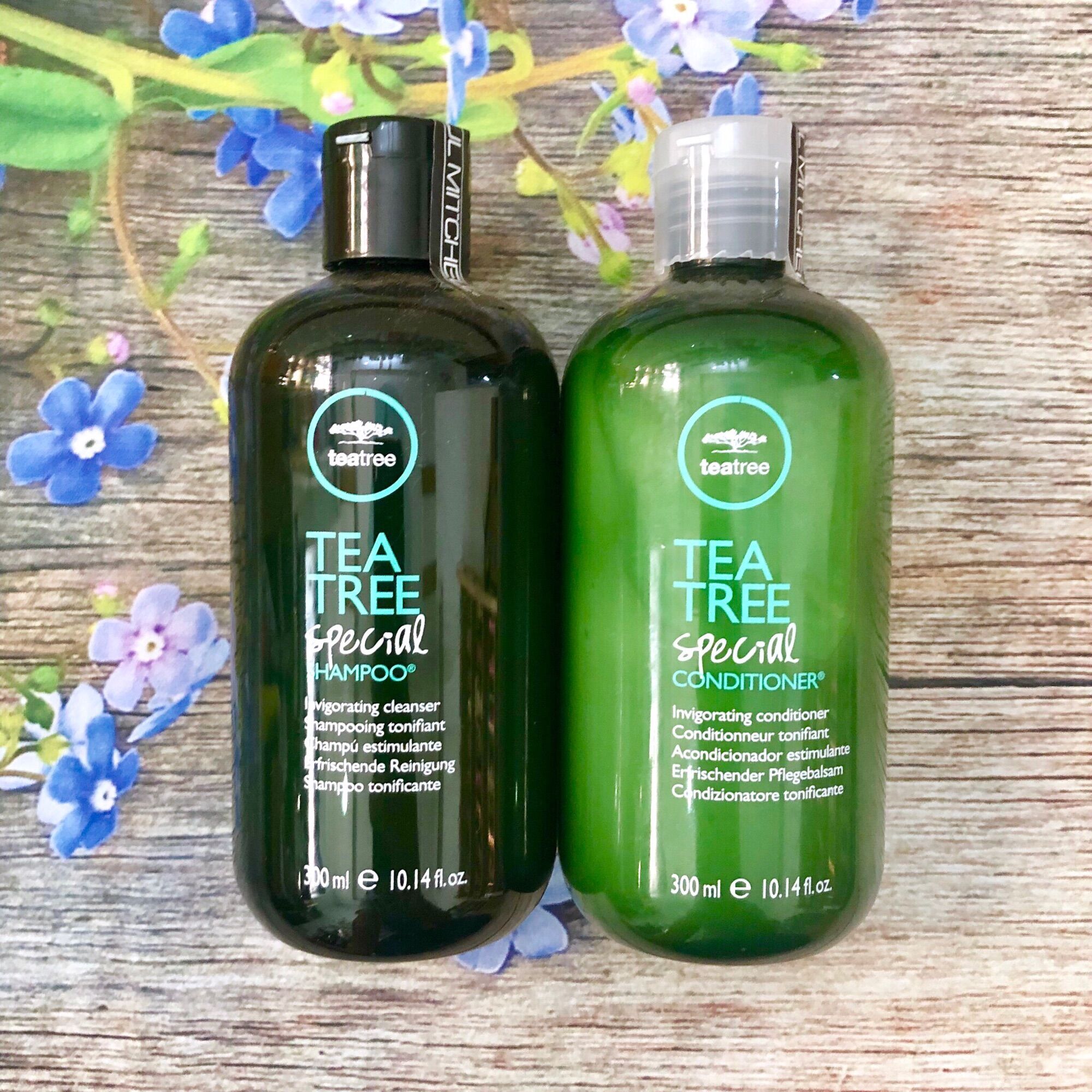 [+Tặng mũ trùm]Bộ dầu gội xả làm sạch gàu Paul Mitchell Tea Tree 300ml