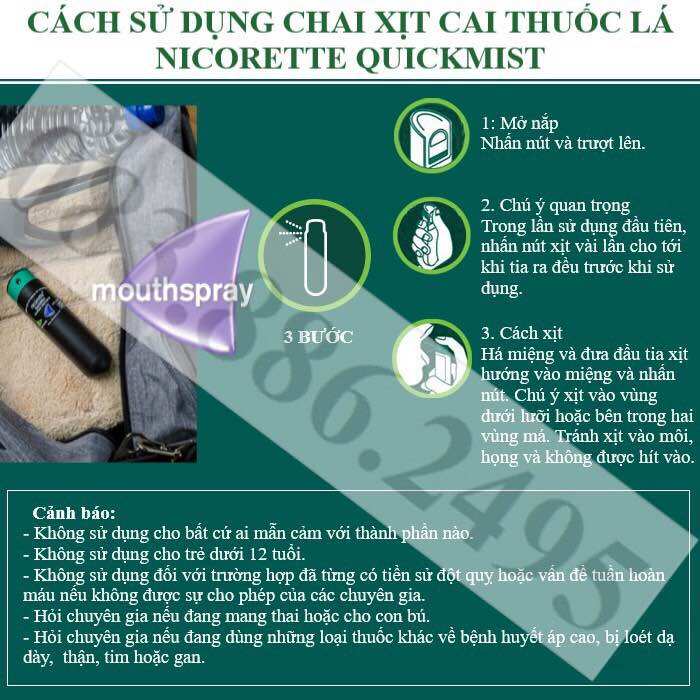CAI THUỐ.C LÁ NICORETTE CÁC LOẠI HÀNG ÚC