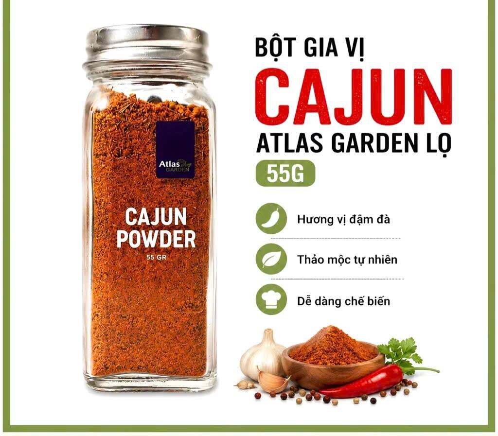Bột gia vị cajun hủ 55g