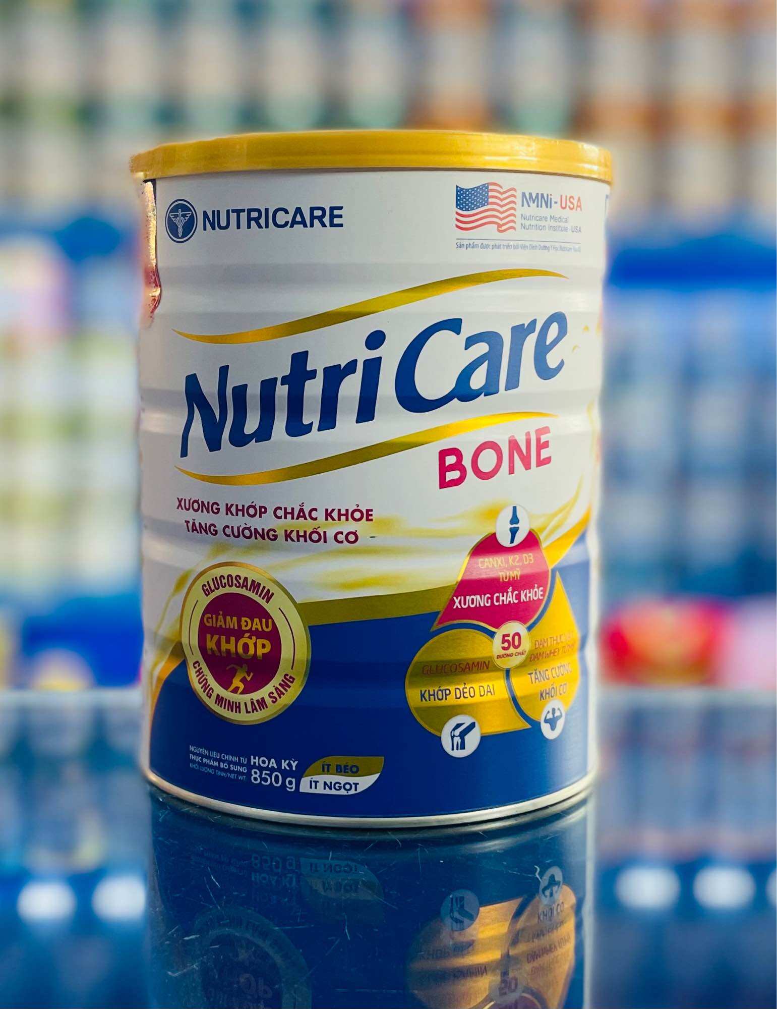 [Combo 2 Lon] Sữa bột Nutricare Bone Phòng ngừa loãng xương(900g)