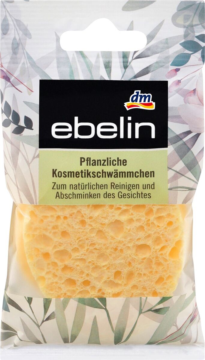 Set 2Miếng rửa mặt bằng bọt biển Ebelin Đức 🇩🇪