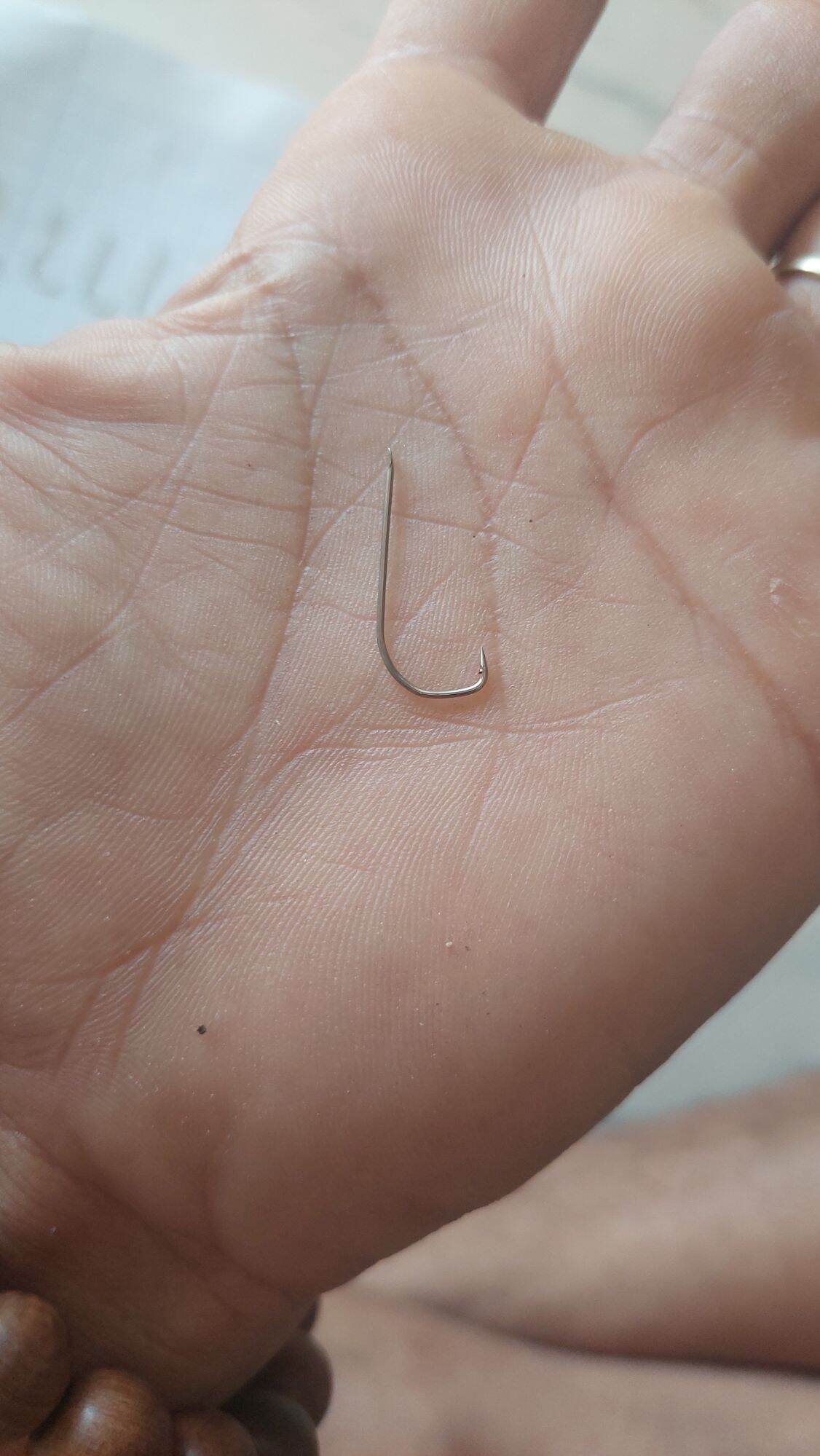 100 Pcs Stainless Steel Green Crayfish Fishing Hooks