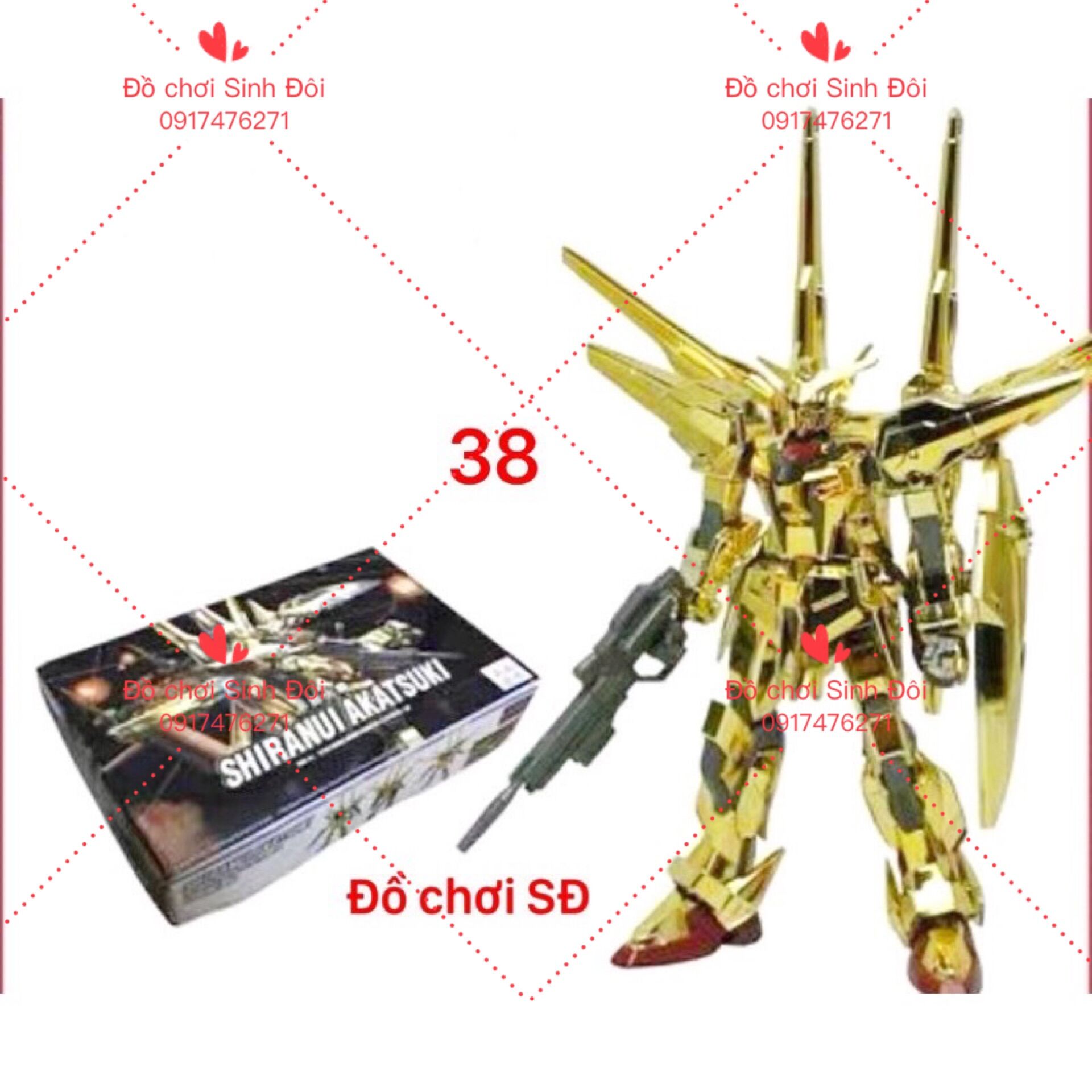 Gundam 38 - vàng