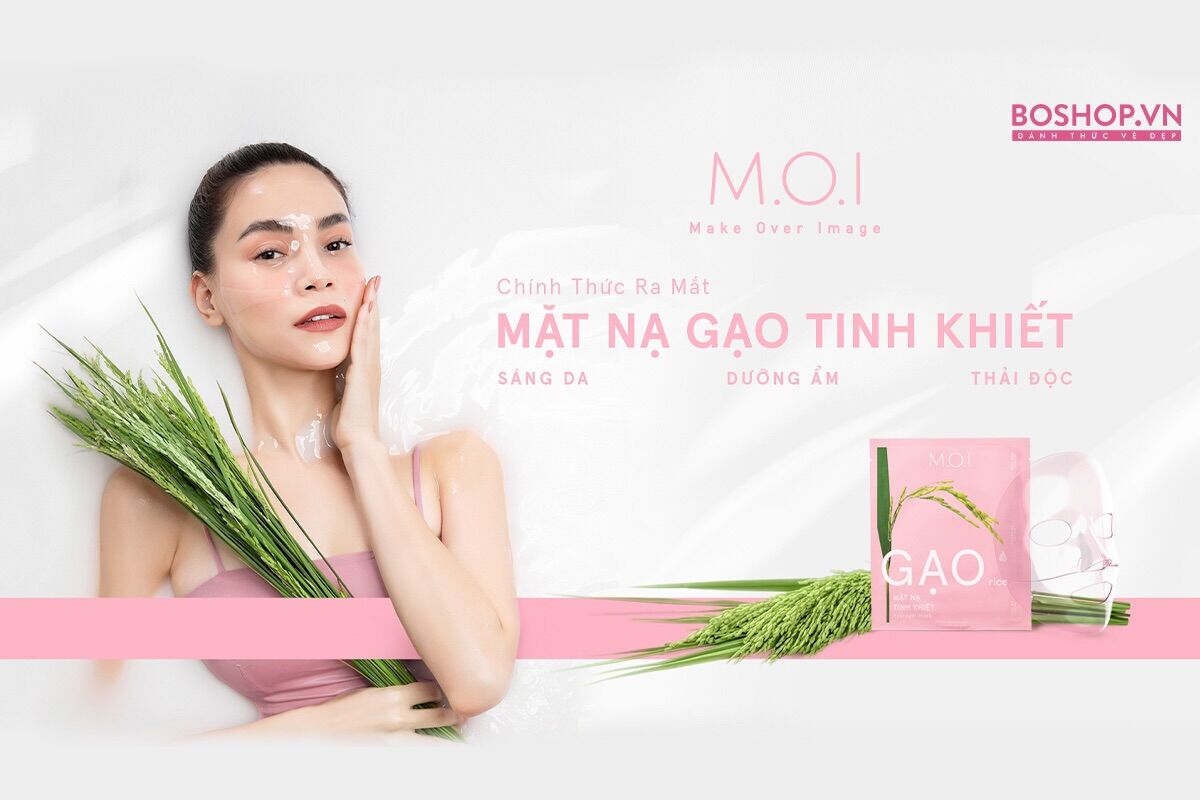 [CHÍNH HÃNG] Mặt nạ GẠO Hồ Ngọc Hà M.O.I