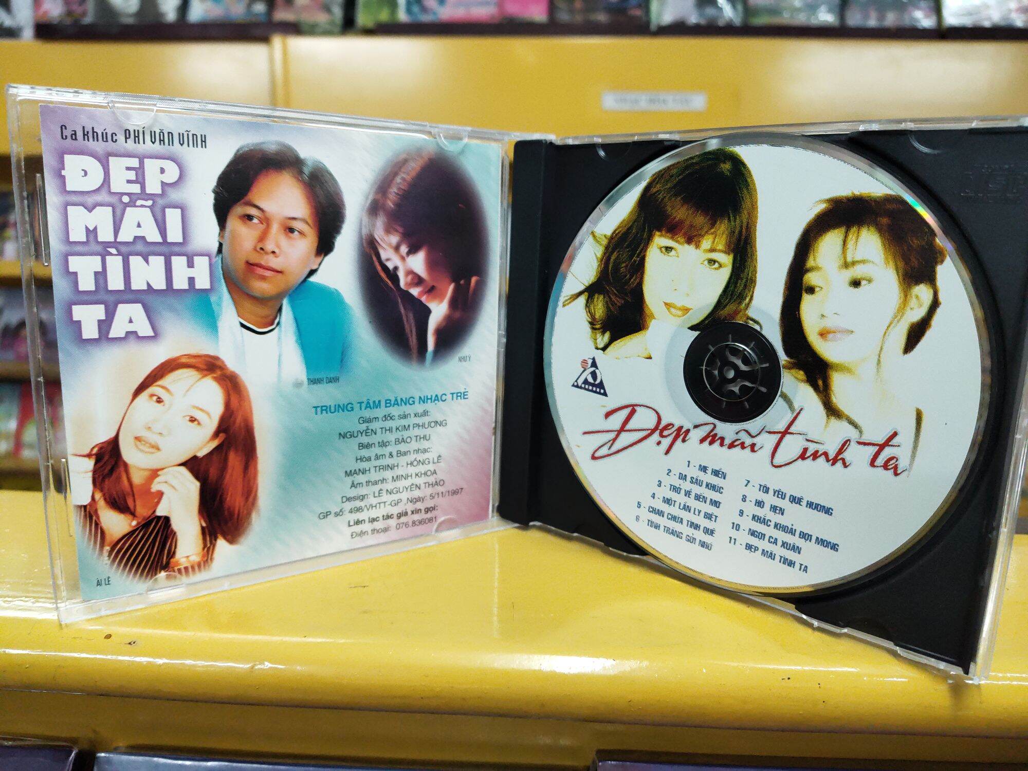 CD - Đẹp mãi tình ta - ca khúc Phí Văn Vĩnh