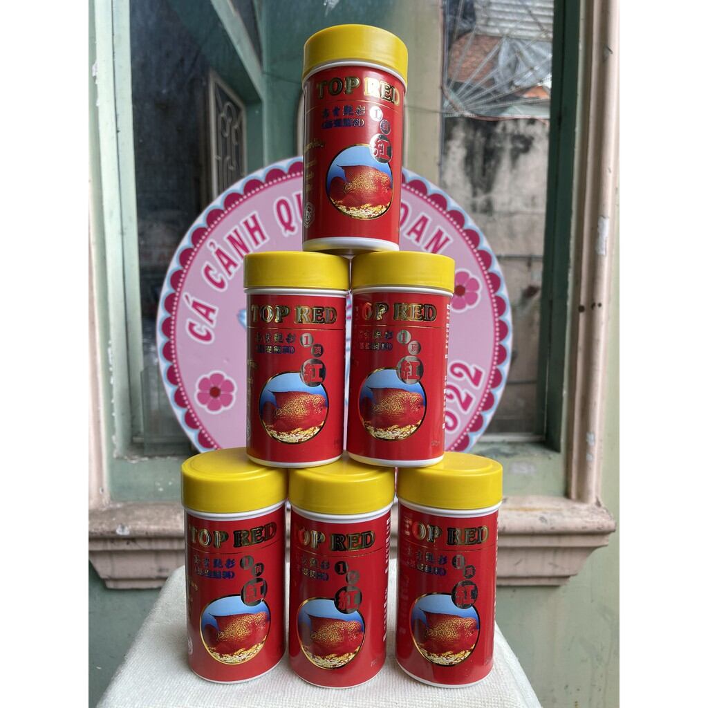 Top red thức ăn cá la hán lên màu đỏ chót, lên đầu to