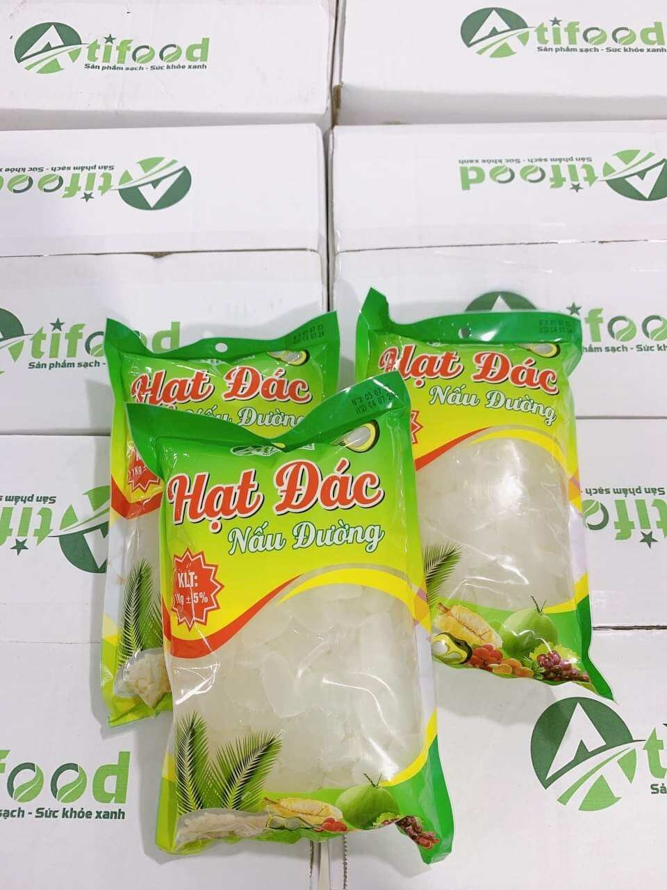 Combo 3kg Hạt đác nấu đường Atifood