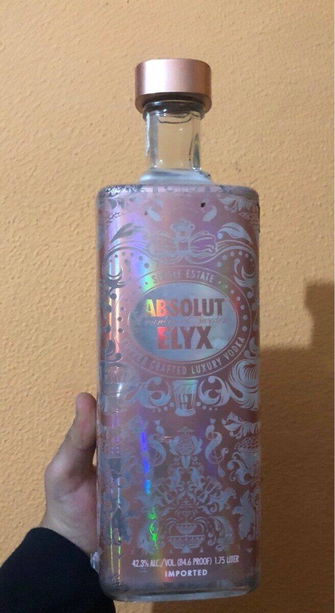 Vỏ Chai Absolut Elyx Thụy Điển Thủy Tinh Cao Cấp.