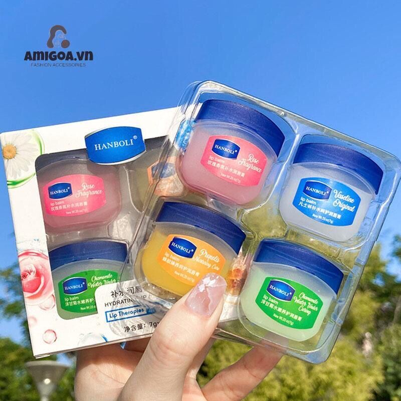 Dưỡng Môi Vaseline Lip Therapy 7g (Dạng Hũ)