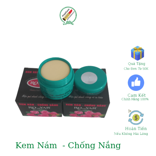 [ 2 Hộp ] Kem Ro Mi YAR. Mờ Nám, Chống Nắng, Dưỡng Trắng Da, 15g
