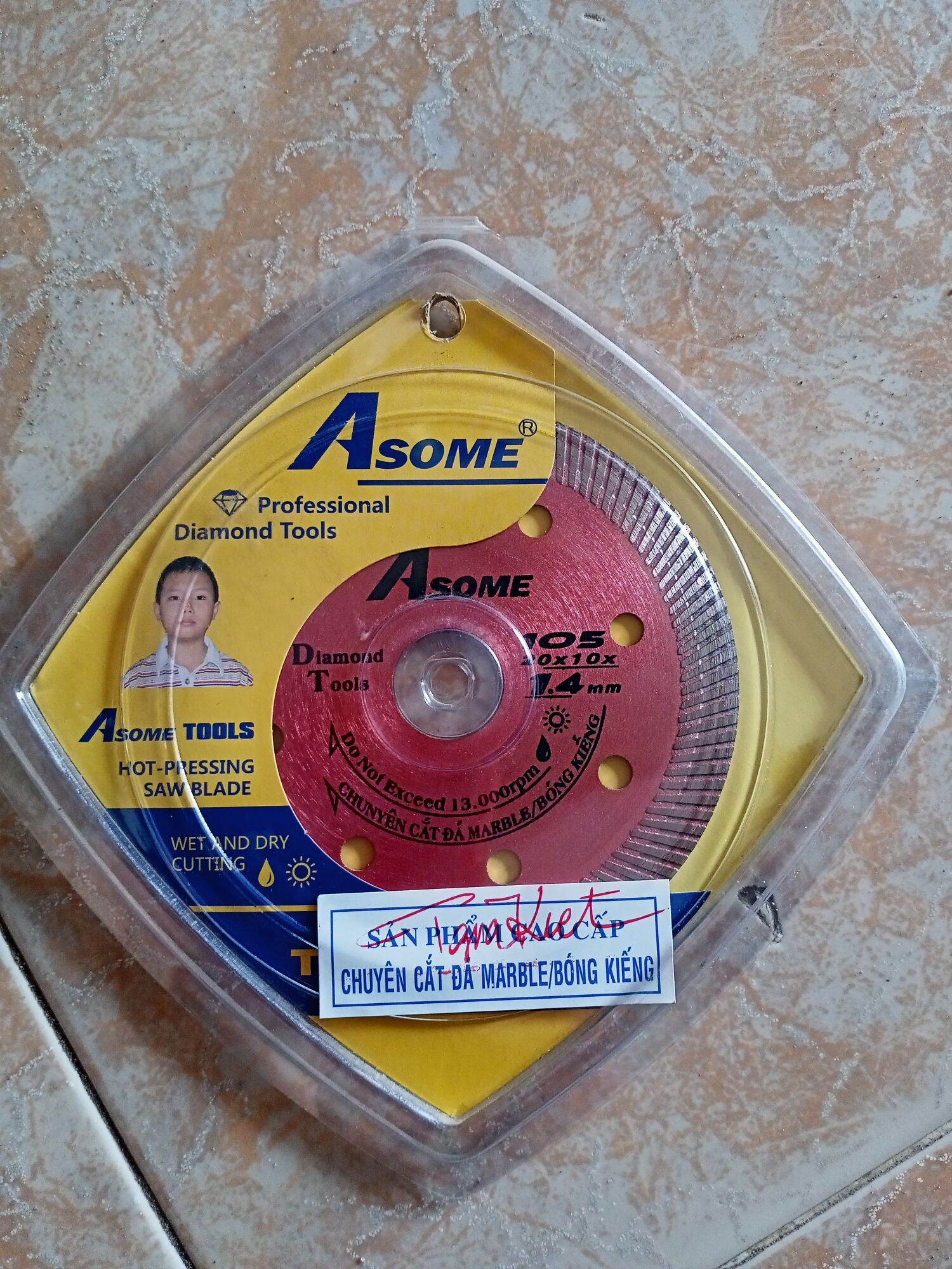 Đĩa cắt gạch 10cm