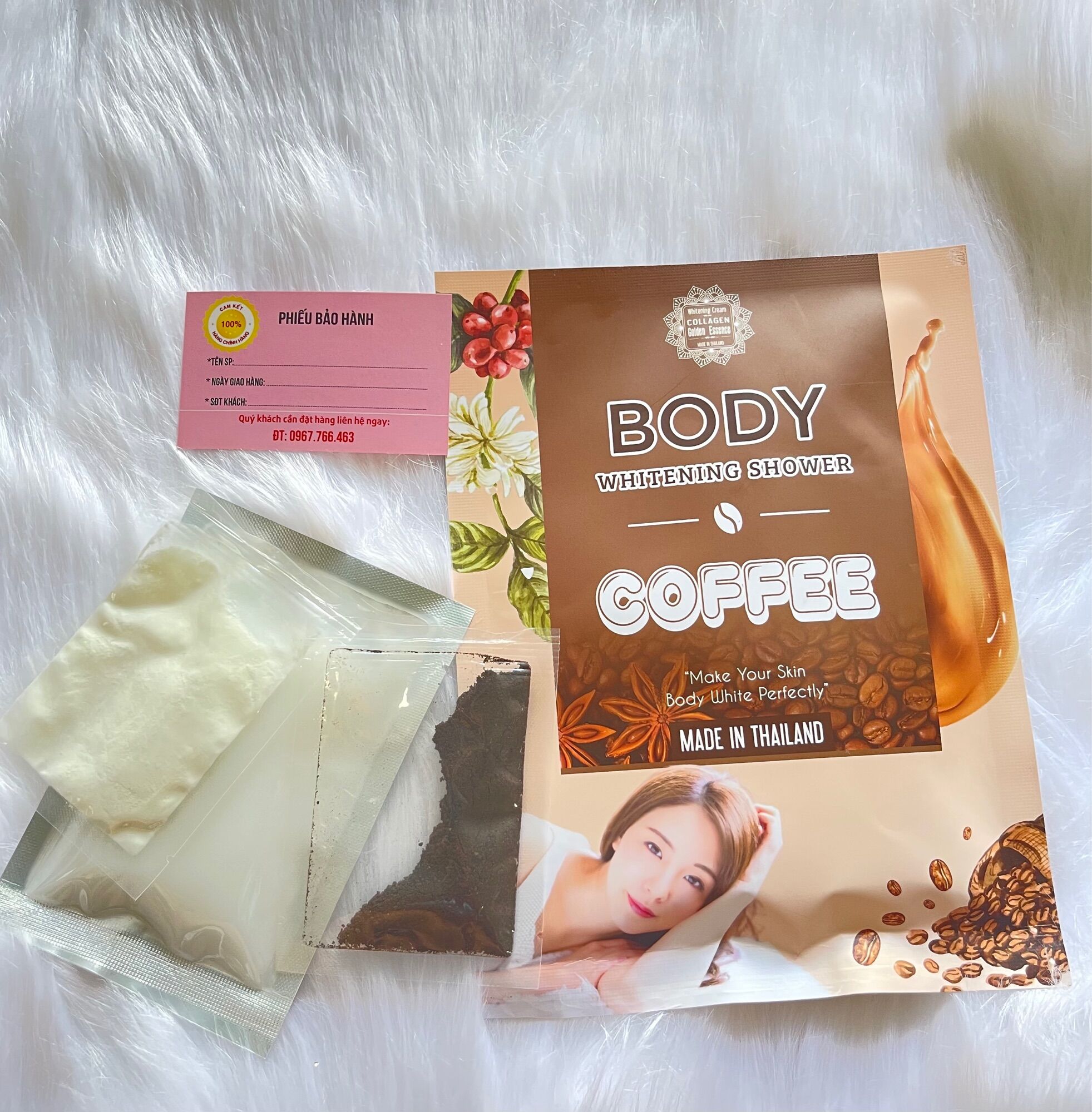 Tắm trắng Cafe siêu trắng