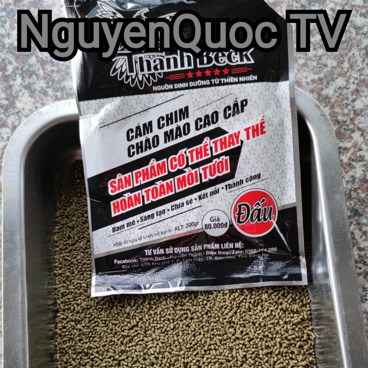 Cám Đấu Chào Mào Thành Beck ( cám đen )